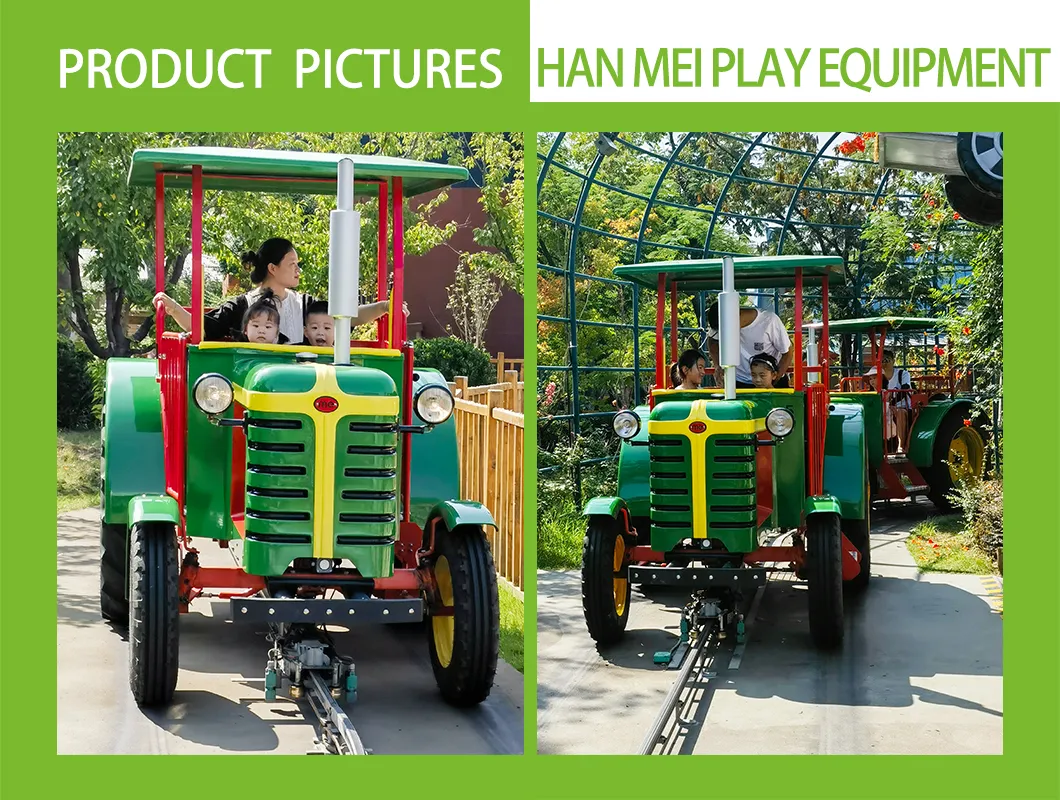 4-Seater Tractor Rides Amusement Rides Tourist Car Rides