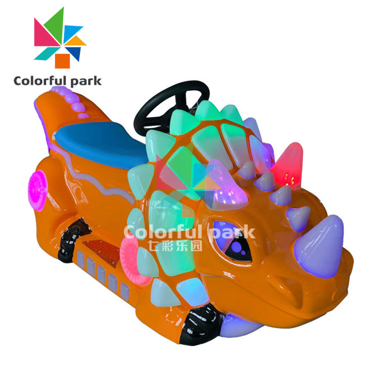 Colorfulpark Bumper Car Remote Control Car Dinosaur Kids Ride on Car Kids Car