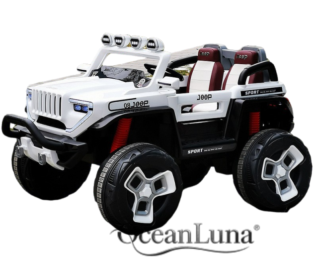 12V Plastic Children's Two-seater Atv with Music Lights Battery Oem 2WD 4WD Big Utv 4x4 Electric Ride on Car BEACH BUGGY