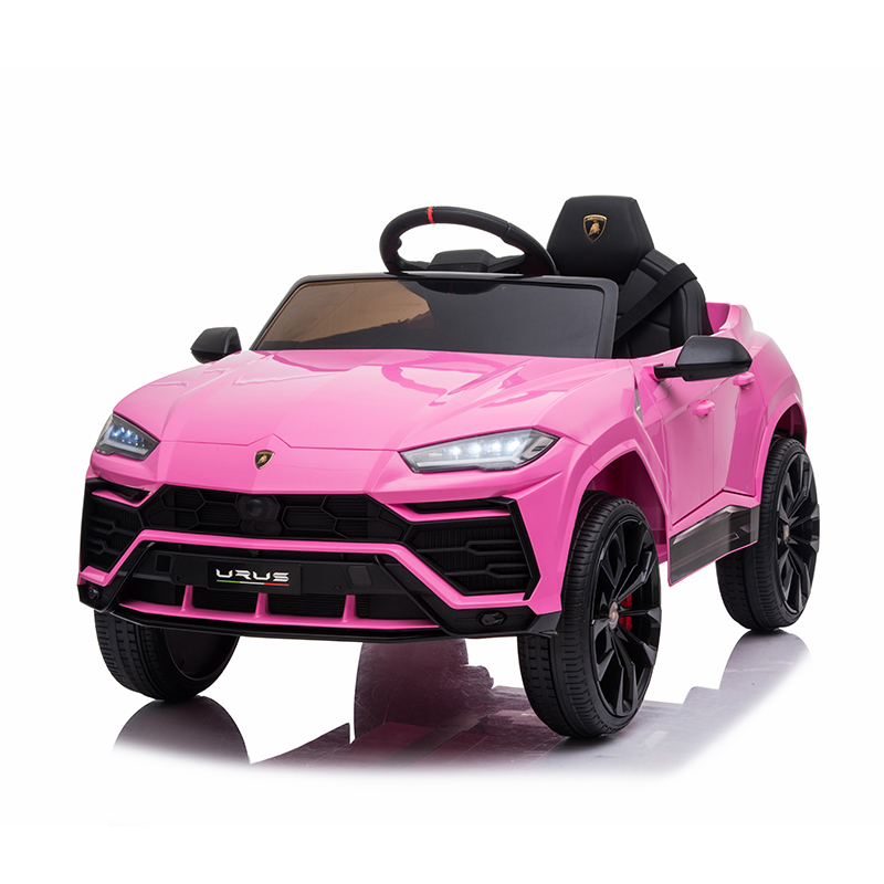 Licensed Lamborghini URUS Pink Children Electric Toy Cars 12V Kids Electric Car Kids Ride on Car with Remote Control