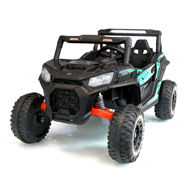 Kids Electric Ride on Car 12V Battery Powered SUV | 4WD, Swing Doors, Remote Control, Music Toy