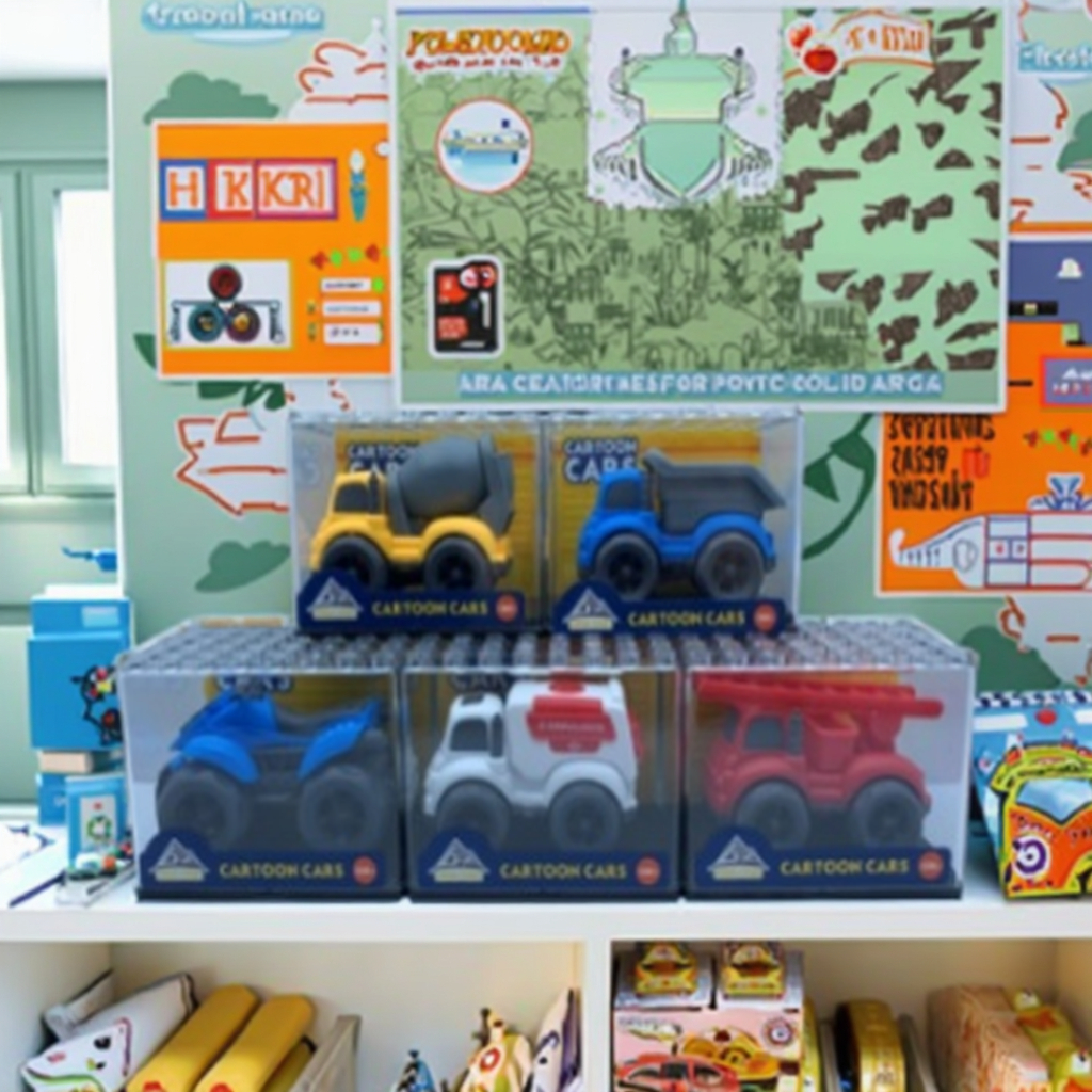 Indoor Ride-on Cars Play Set Custom Plastic Ambulance Toy for Kids Toddlers Made From ABS to Ship