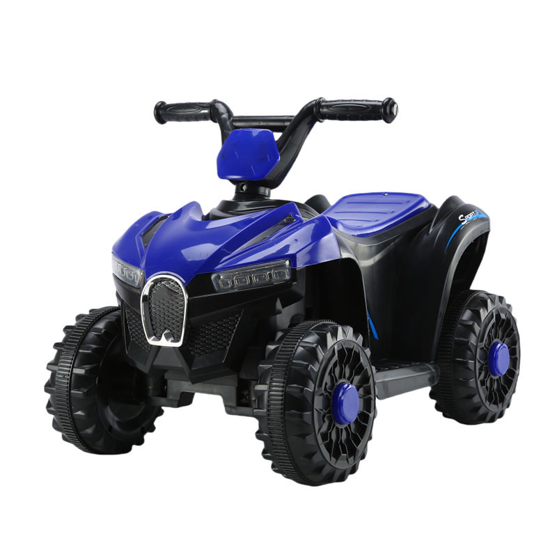 4-Wheel Electric ATV Quad Bike for Kids Power Battery Plastic Material Small Wheel Ride-on Car Toy