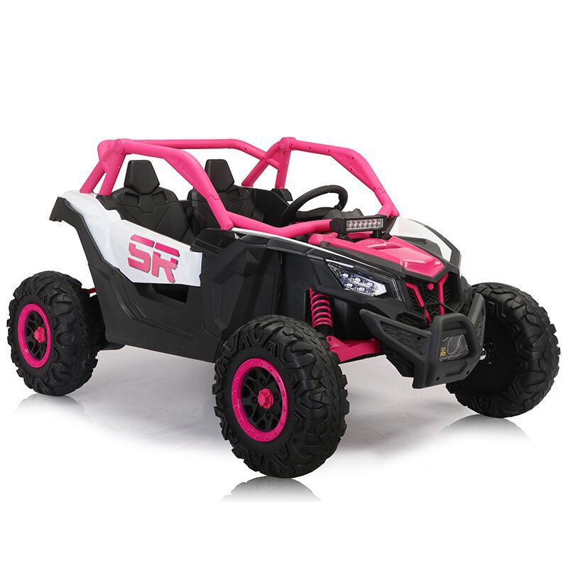 Battery Powered 2-Seater 4-Wheel Plastic Electric SUV Ride-On Car for 2-14 Years Kids Off-Road