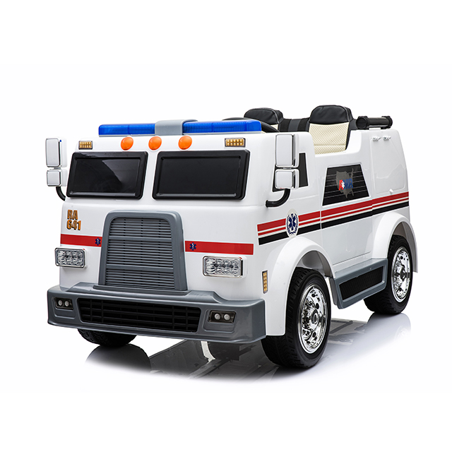 Children's Car Can Sit on the Baby Toy With Remote Control Ambulance Four-wheel Battery Powered Car Kids Electric Truck