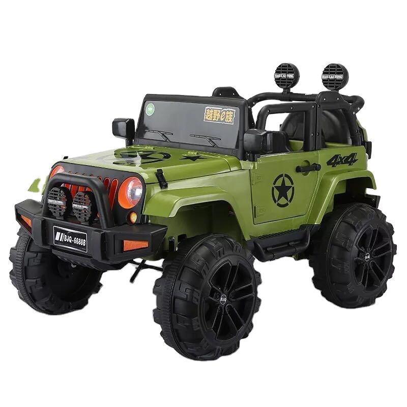 Hot Sale Four-wheel SUV Double Door Remote Control Children Riding 6V Electric Vehicles