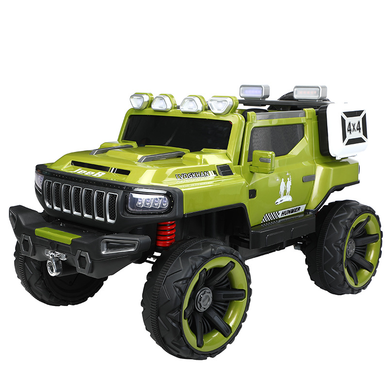High Quality Electric Ride-On Truck Toy for Kids Aged 2-4 12V Rechargeable Battery Operated Vehicle with Remote Control Rc Car