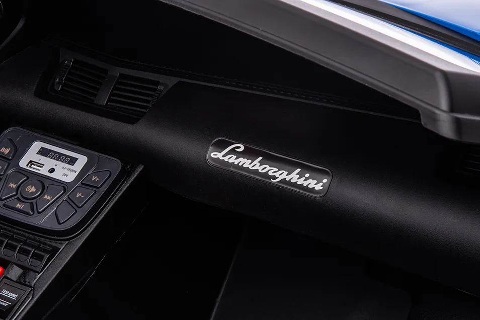 Lamborghini Kids Toy Car Rear View
