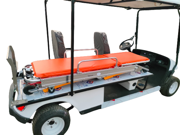 Chinese Emergency Customized 2 Seater Electric Golf Cart Car Ambulance