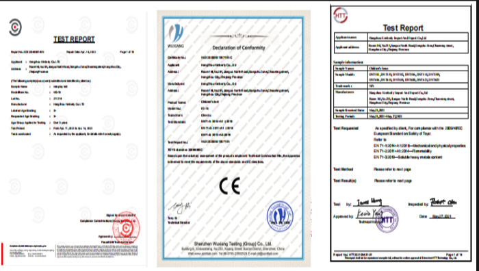 Certification Documents