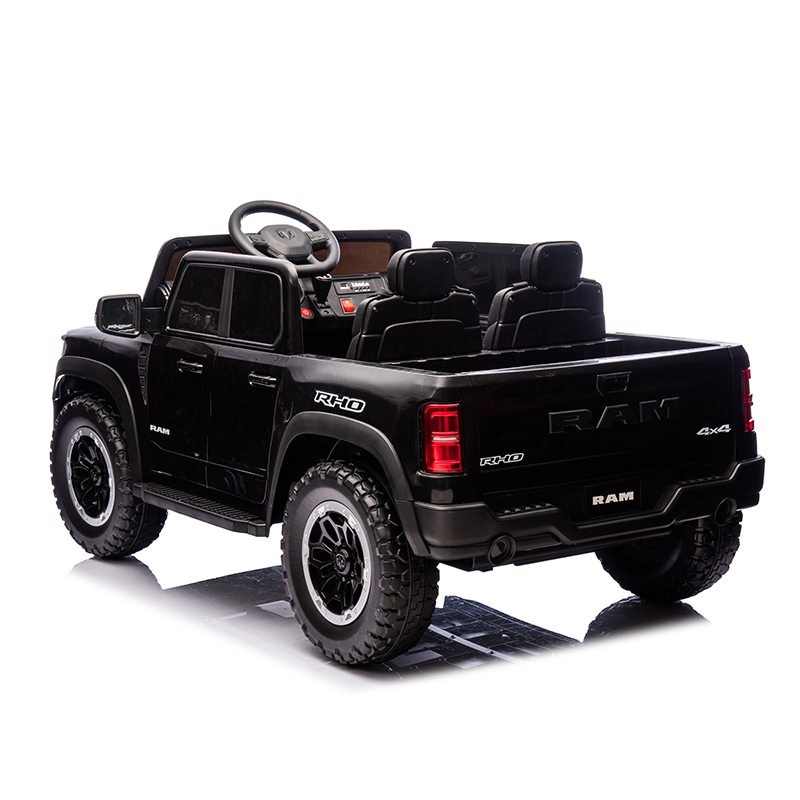 Licensed RAM 1500 RHO Super Truck 2 Seats Children's Four-Wheel Electric Car 24V Battery Powered Toy Cars for Kids to Drive
