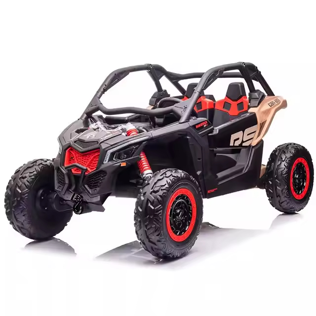 ZX035 Best Price 24V Electric Plastic Kids Ride on Off-Road Toy Can-Am Maverick UTV 2 Seats 5-7 Years Unisex Battery