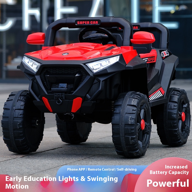 Kids Toy Charging Electric Car Battery Powered Ride on Cars Kids' Off-road Vehicle With Remote Control