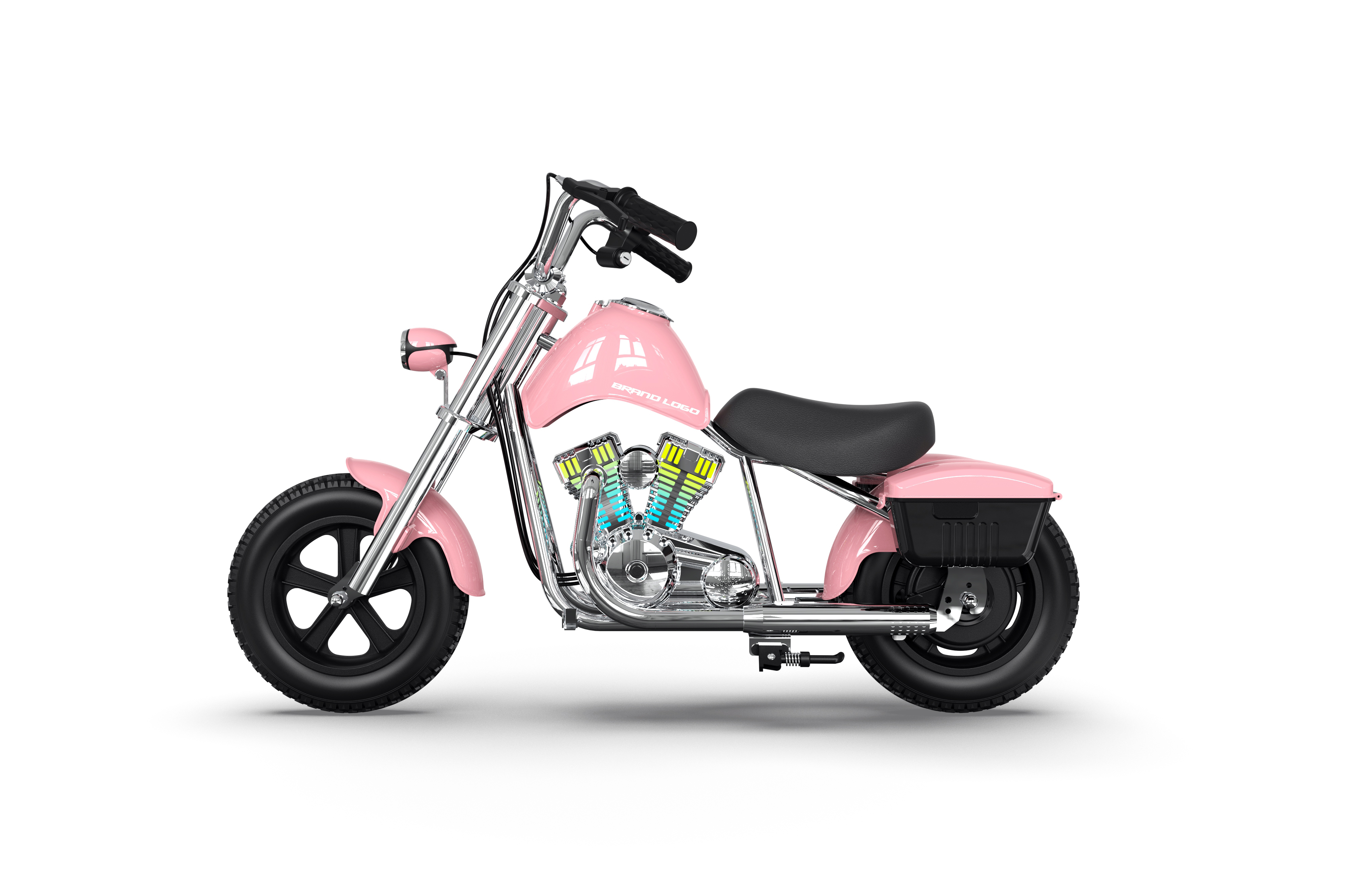 Youth Electric Ride on Motorcycle with 200W Motor 12 Inch Wheels for Teenagers