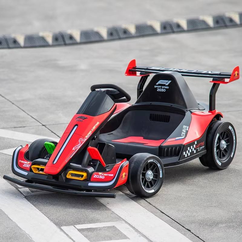 Factory Big Size Drift Car Kids Go Cart Electric 12v Battery Operated Electric Toys Children Toy Car Electric Go Kart Car