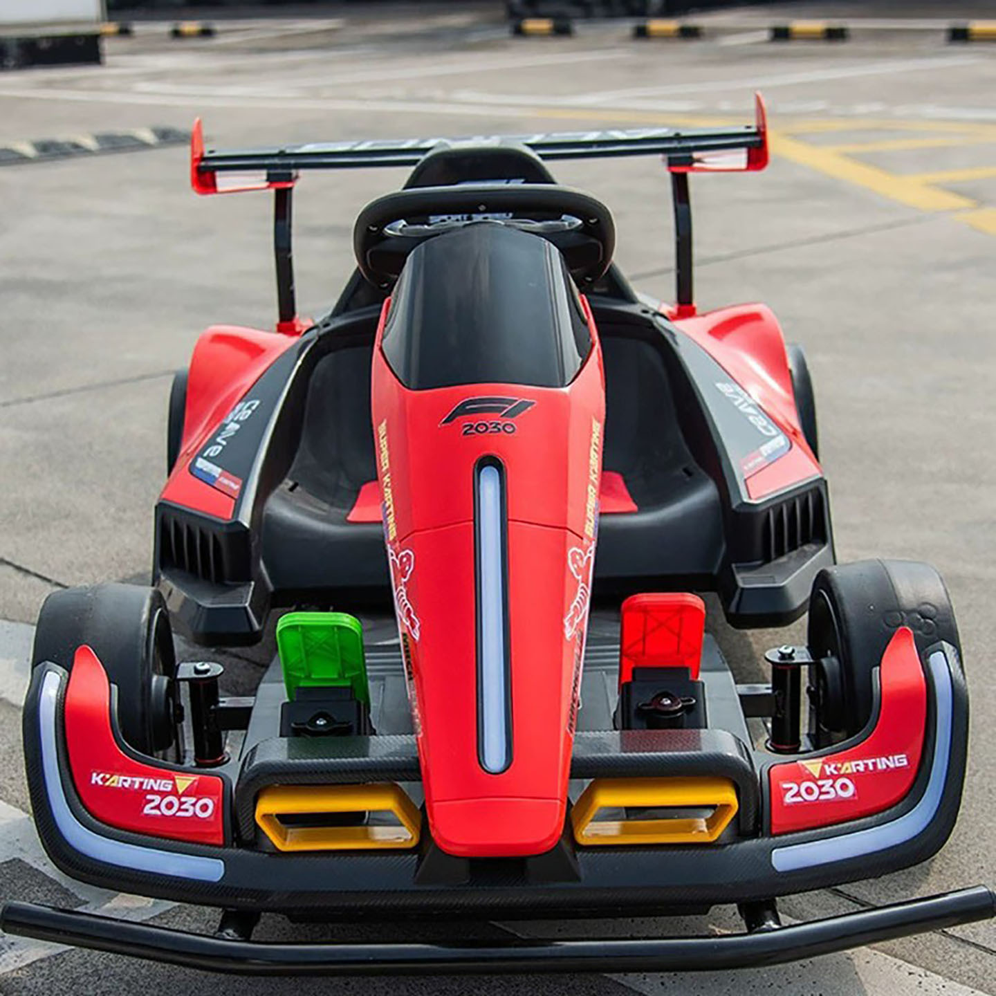 24v Plastic Children's Electric Drift Go-Kart Toy Car Kids Adults Parent-Child Ride-On Dual Drive Remote Control Four-Wheel