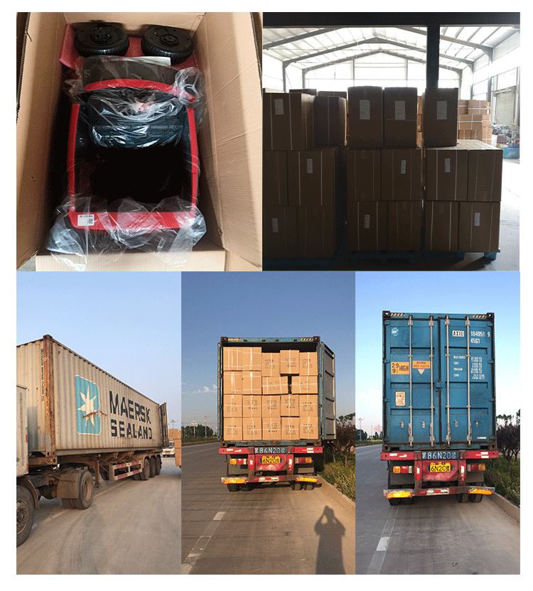 Packaging details and Loading container
