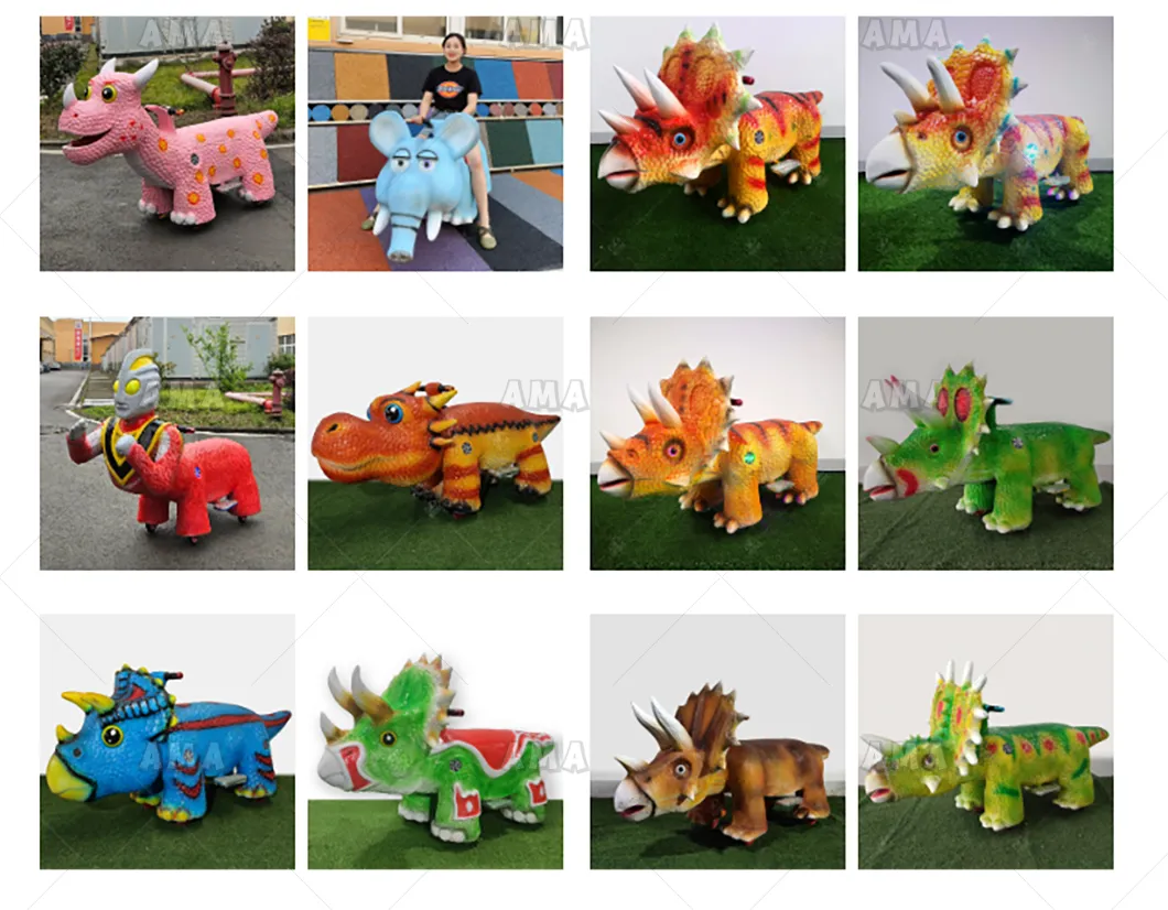 Remote Control Electric Dinosaur Ride-on Vehicle