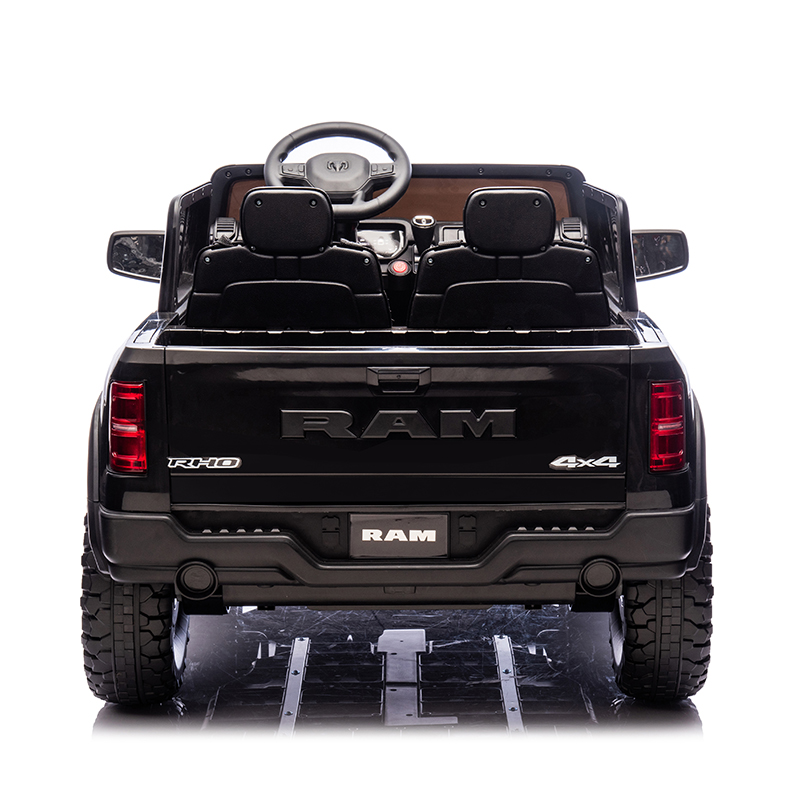 Licensed RAM 1500 RHO Super Truck 2 Seats Children's Four-Wheel Electric Car 24V Battery Powered Toy Cars for Kids to Drive