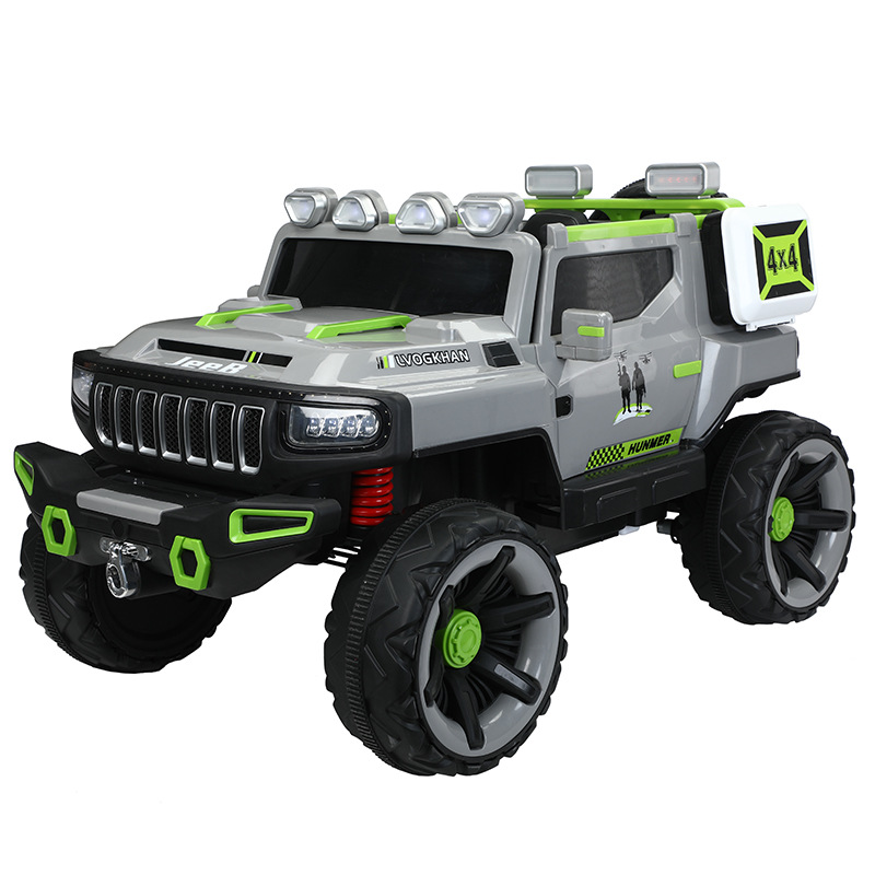 High Quality Electric Ride-On Truck Toy for Kids Aged 2-4 12V Rechargeable Battery Operated Vehicle with Remote Control Rc Car