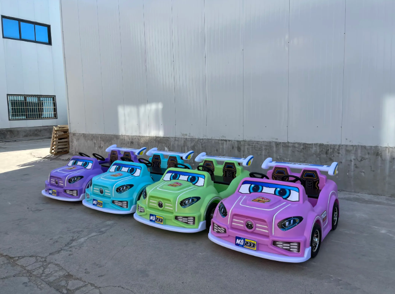 Licensed Amusement Park Ride on Electric SUV for Kids-Indoor/Outdoor Home Use Plastic Construction Adjustable Speed