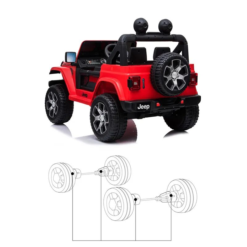 Cheap Price Child Electric Ride on Car Kids Double Door Two Seater Ride on Toy Made in China Kids Ride on Toy