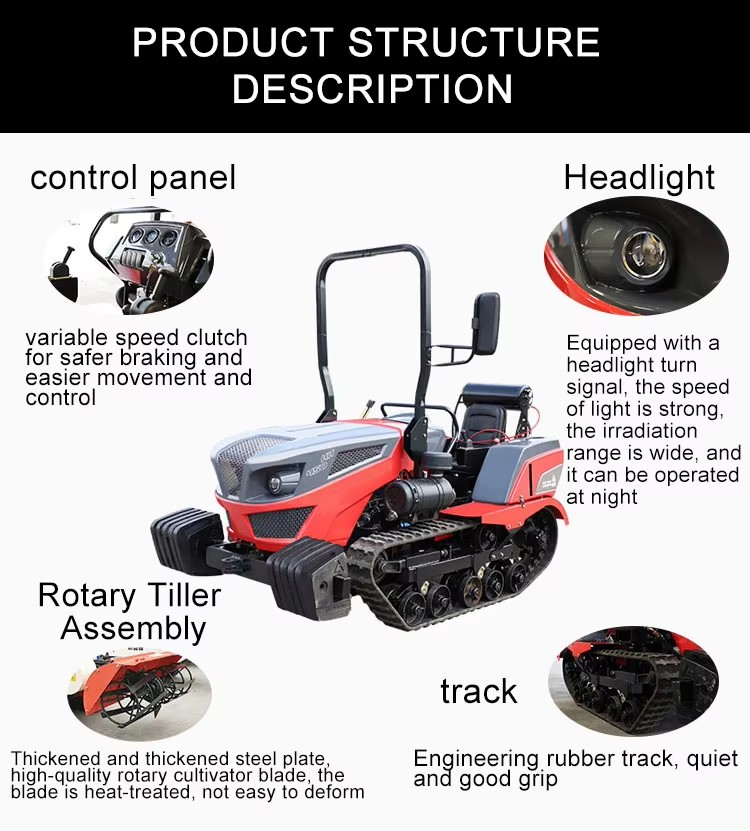 Crawler Tractor Packing and Delivery