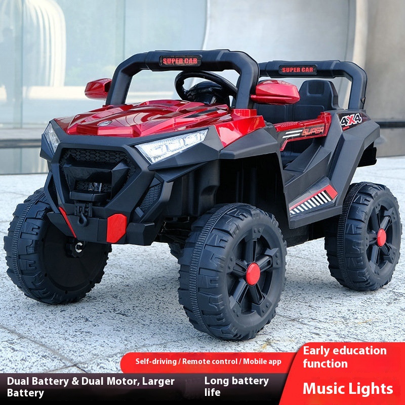 Kids Toy Charging Electric Car Battery Powered Ride on Cars Kids' Off-road Vehicle With Remote Control