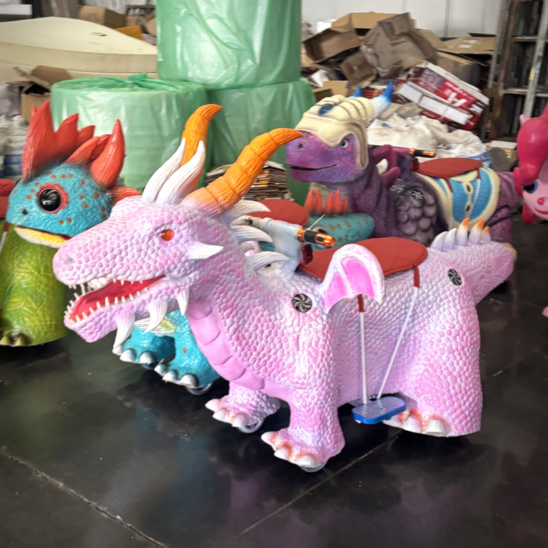 2026 Coin Operated Mechanical Animatronic Walking Dinosaur Ride On Toy