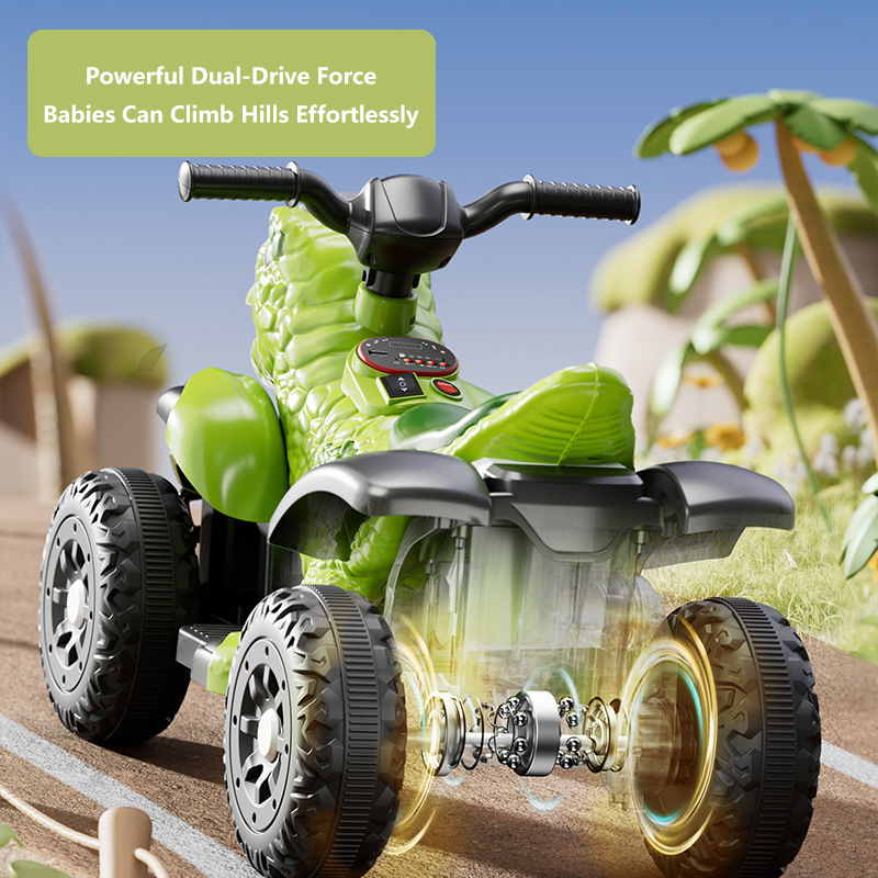 Wholesale Ride-on Electric Vehicles Children's Electric Dinosaur Motorcycles Rechargeable Motorcycles for Boys and Girls