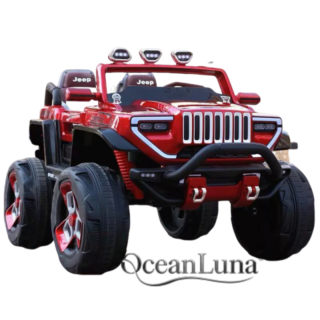 12V Plastic Children's Two-seater Atv with Music Lights Battery Oem 2WD 4WD Big Utv 4x4 Electric Ride on Car BEACH BUGGY