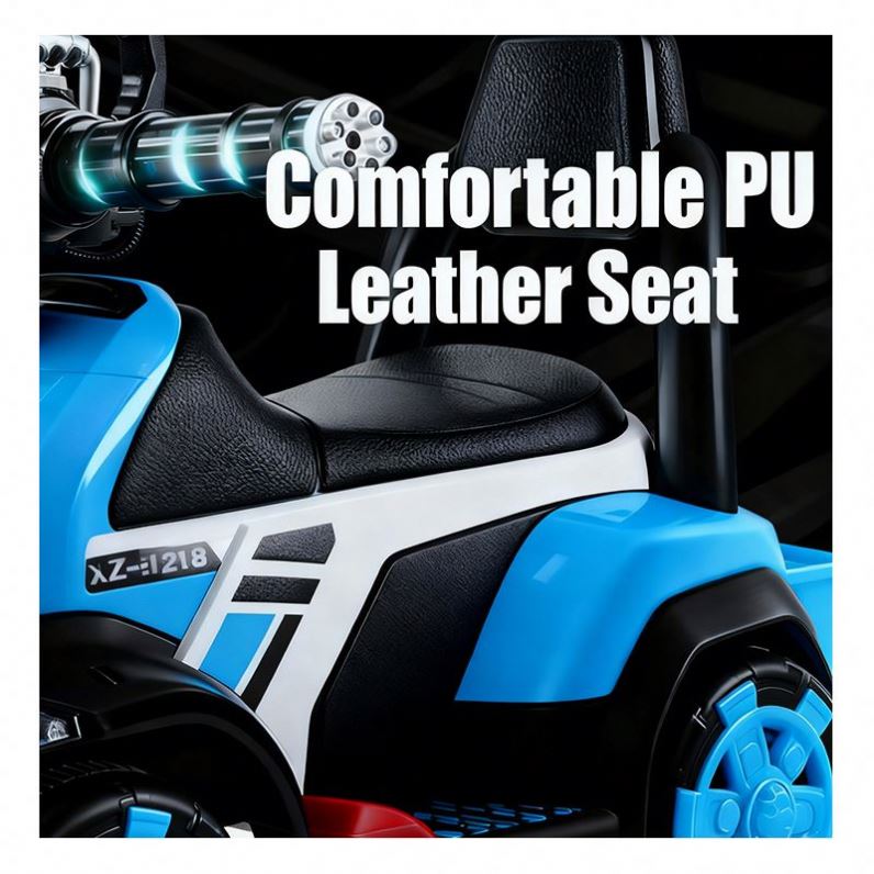 Licensed 24V Electric Ride-On Excavator Car for Kids Ages 2-7 Pedal Remote Control Durable MP3 Plastic Construction Outdoor Use