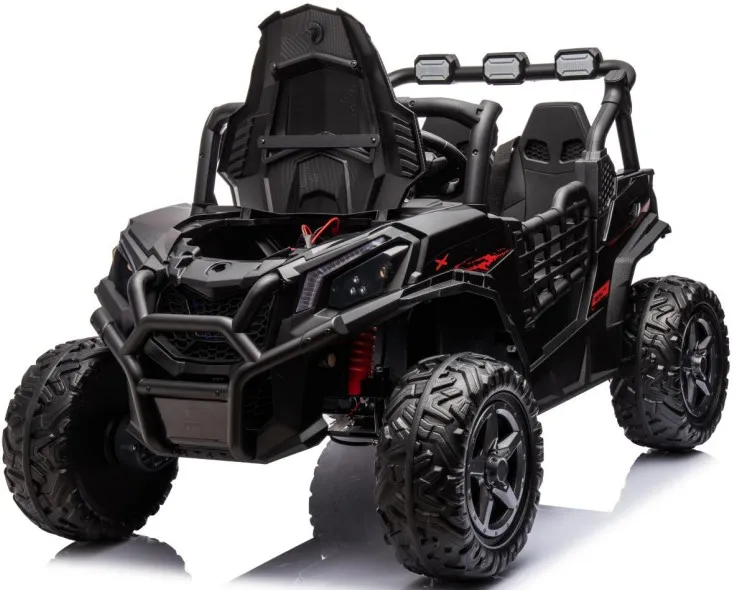 12V Kids Ride on UTV Car W/Parent Remote Control, Spring Suspension, LED Lights, MP3 Port