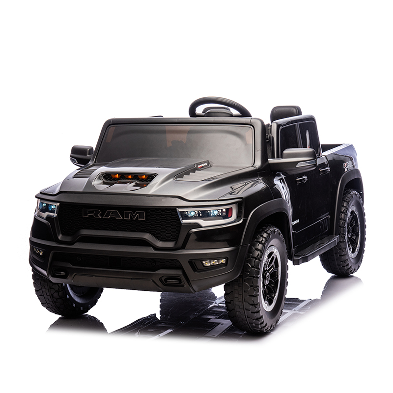 Licensed RAM 1500 RHO Super Truck 2 Seats Children's Four-Wheel Electric Car 24V Battery Powered Toy Cars for Kids to Drive