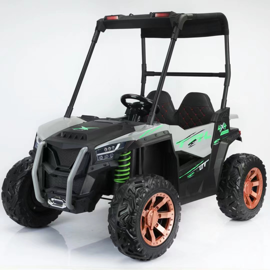 Kids 12V Electric Toys 2-seater Ride-On SUV with RC, Lights/Sounds, AUX, Children Car Driving