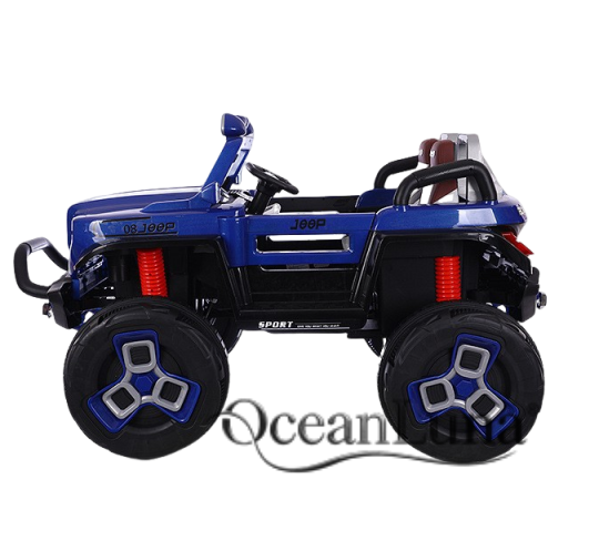 12V Plastic Children's Two-seater Atv with Music Lights Battery Oem 2WD 4WD Big Utv 4x4 Electric Ride on Car BEACH BUGGY