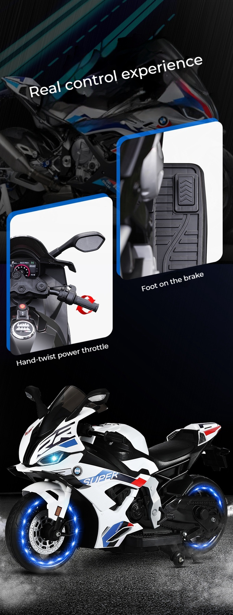 Kids Motorcycle Detail 4