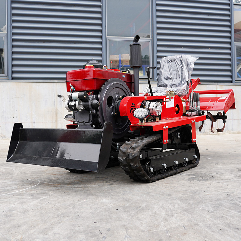 Multi-functional Crawler Tractor &amp; Ride-on Tractor 25-130HP with Rotary Tiller Free Delivery for Agricultural Use