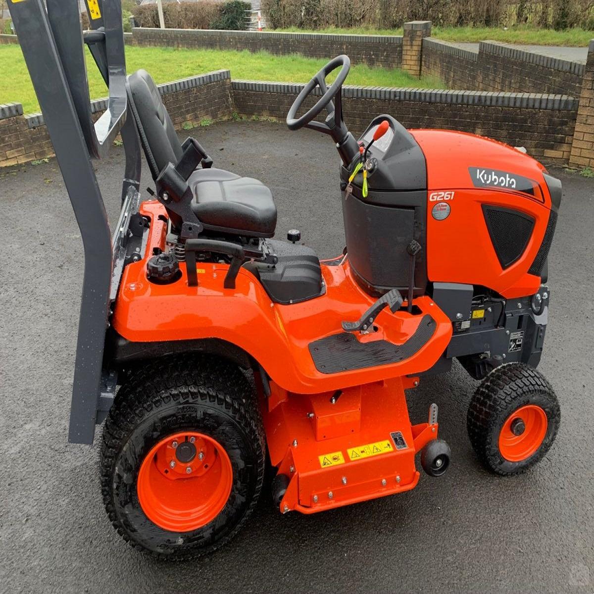 Kubota Lawn Tractor Ride-on Mower Front View