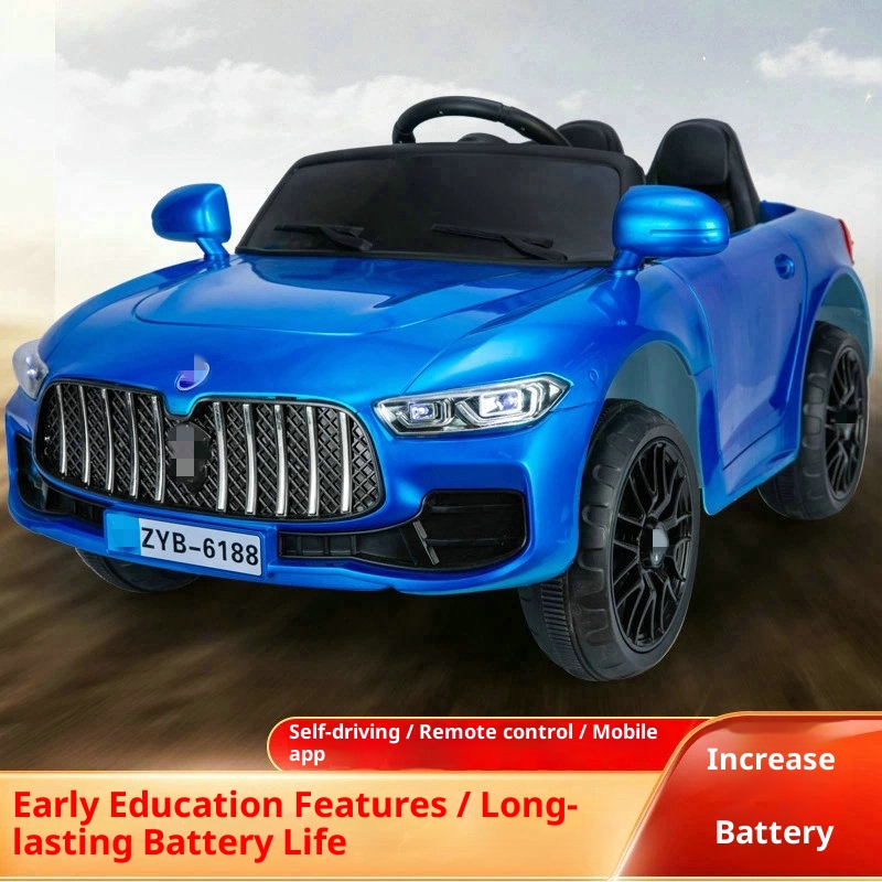 Wholesale New Kids Electric Car 4 Wheels Remote Control 4WD Rechargeable Ride on Vehicle for Boys Girls Toddlers