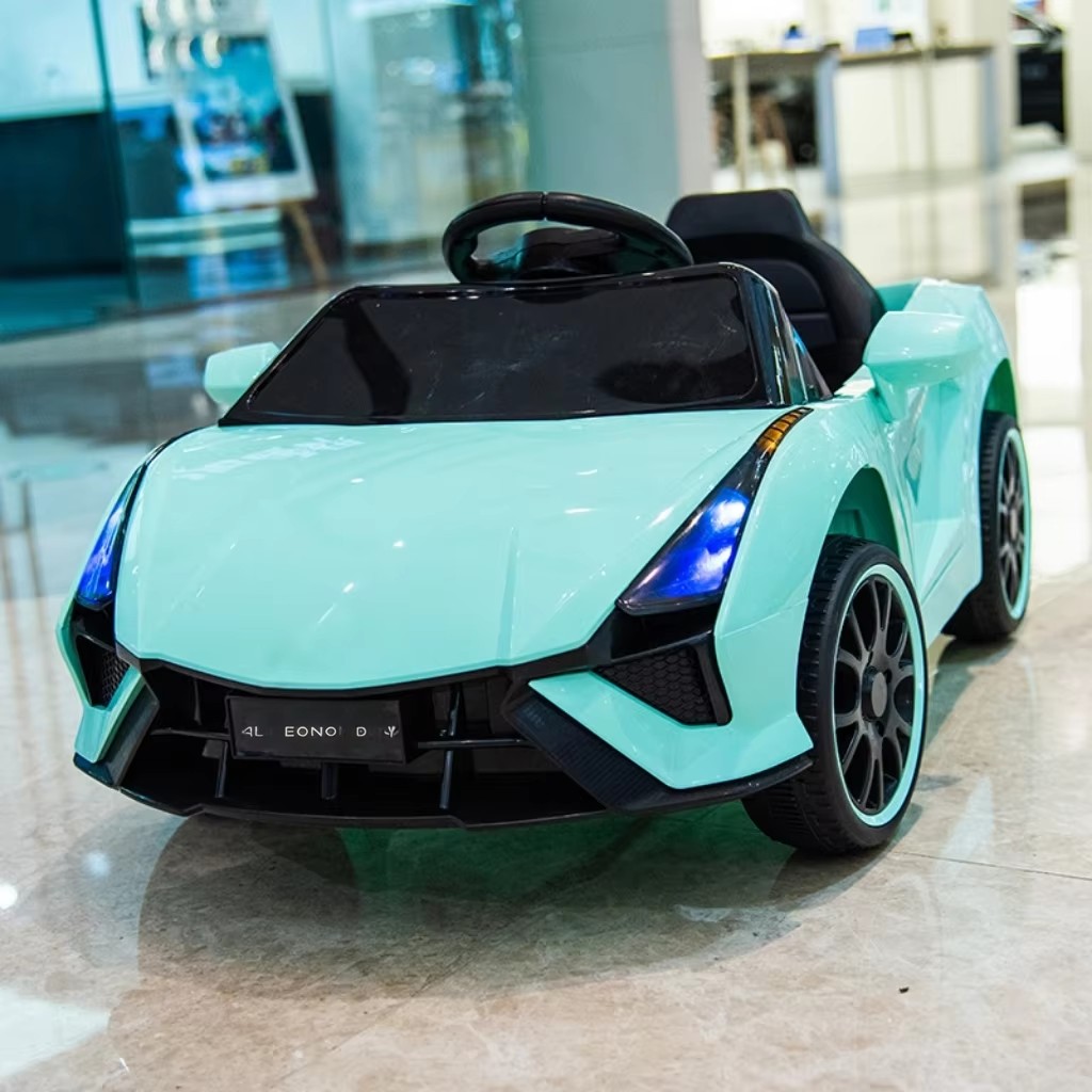 Hot Selling Kids Electric Car12V Battery Remote Control Toy Car for Boys Girls with Music LED Lights Ride on Car for Children