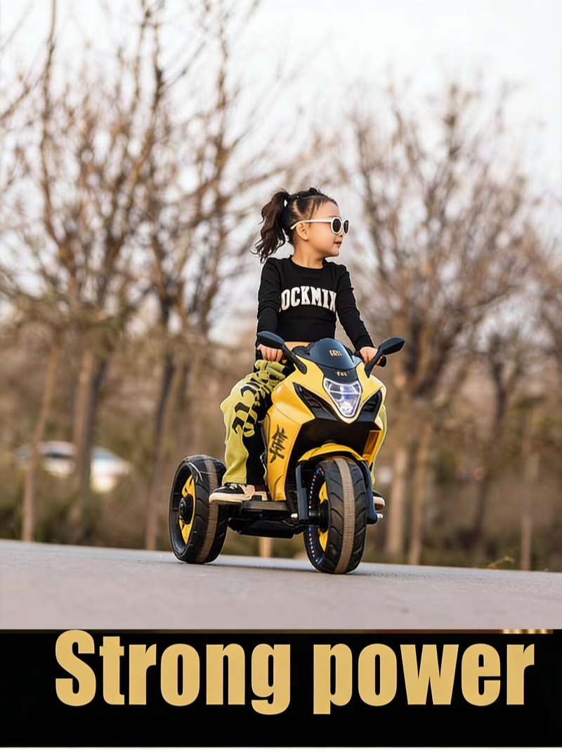 Factory Price Children's Electric Ride on Motorbike 3- Wheel and 12v Battery Kids Ride on Electric Motorcycle for Boys and Girls