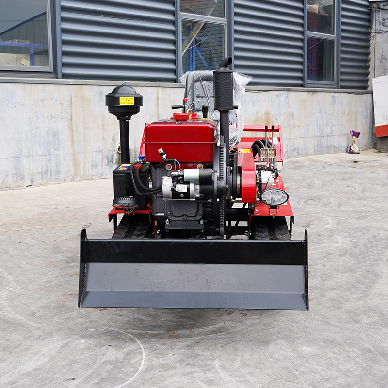 Multi-functional Crawler Tractor &amp; Ride-on Tractor 25-130HP with Rotary Tiller Free Delivery for Agricultural Use