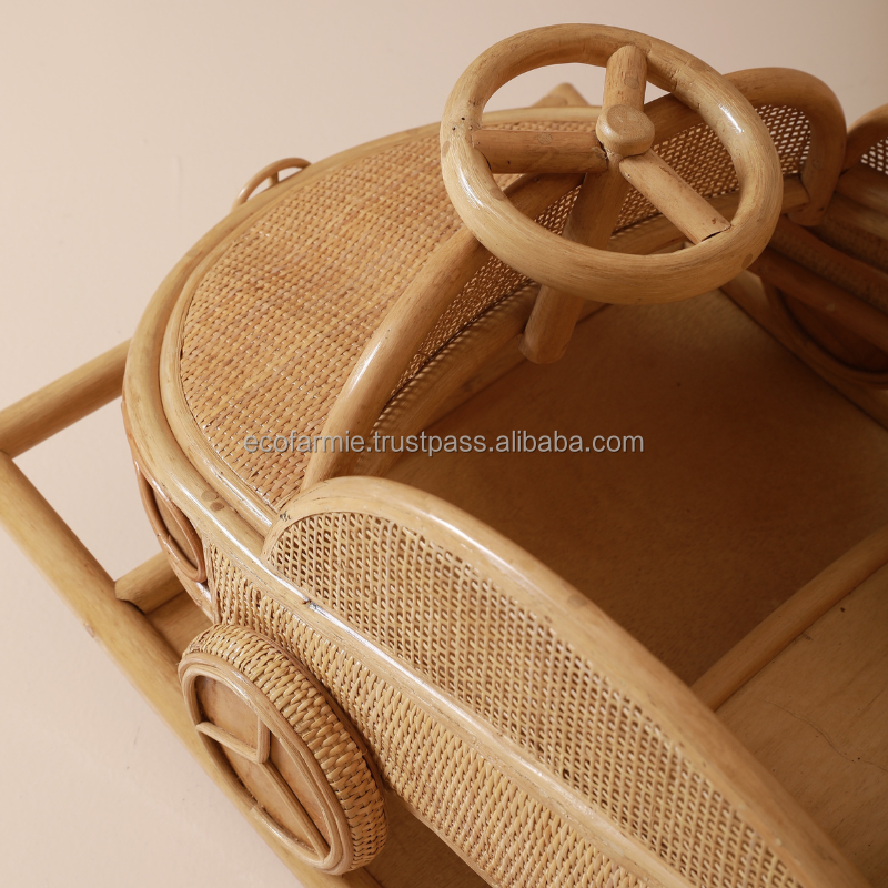 Rattan Car Rocker Detail 2