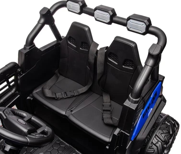 12V Kids Ride on UTV Car W/Parent Remote Control, Spring Suspension, LED Lights, MP3 Port
