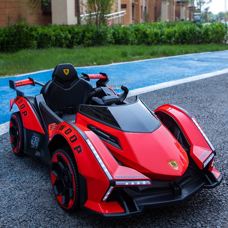 Motorized Rechargeable Wholesale Ride on Battery Operated Kids Baby Lamborghini Electronic Car for Kids Children Kids 2 Seats