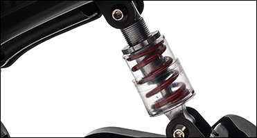 Shock-absorbing spring