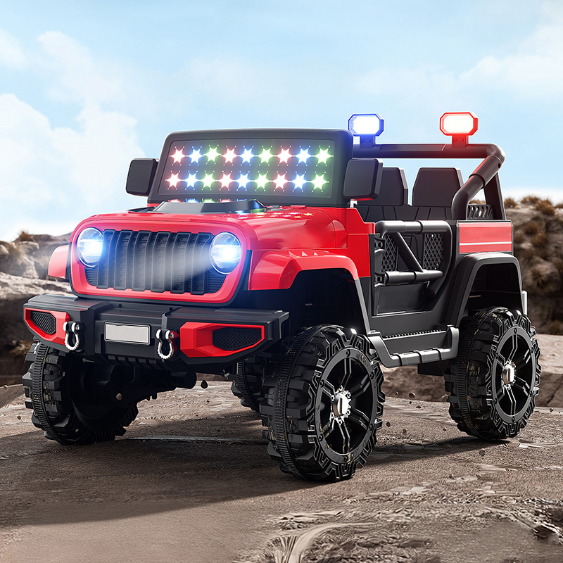 Unisex 12-Volt Kids Electric ATV Sport Ride-On Car 4X4 Parental Remote Control Plastic Battery-Powered Toy 2-12 Years
