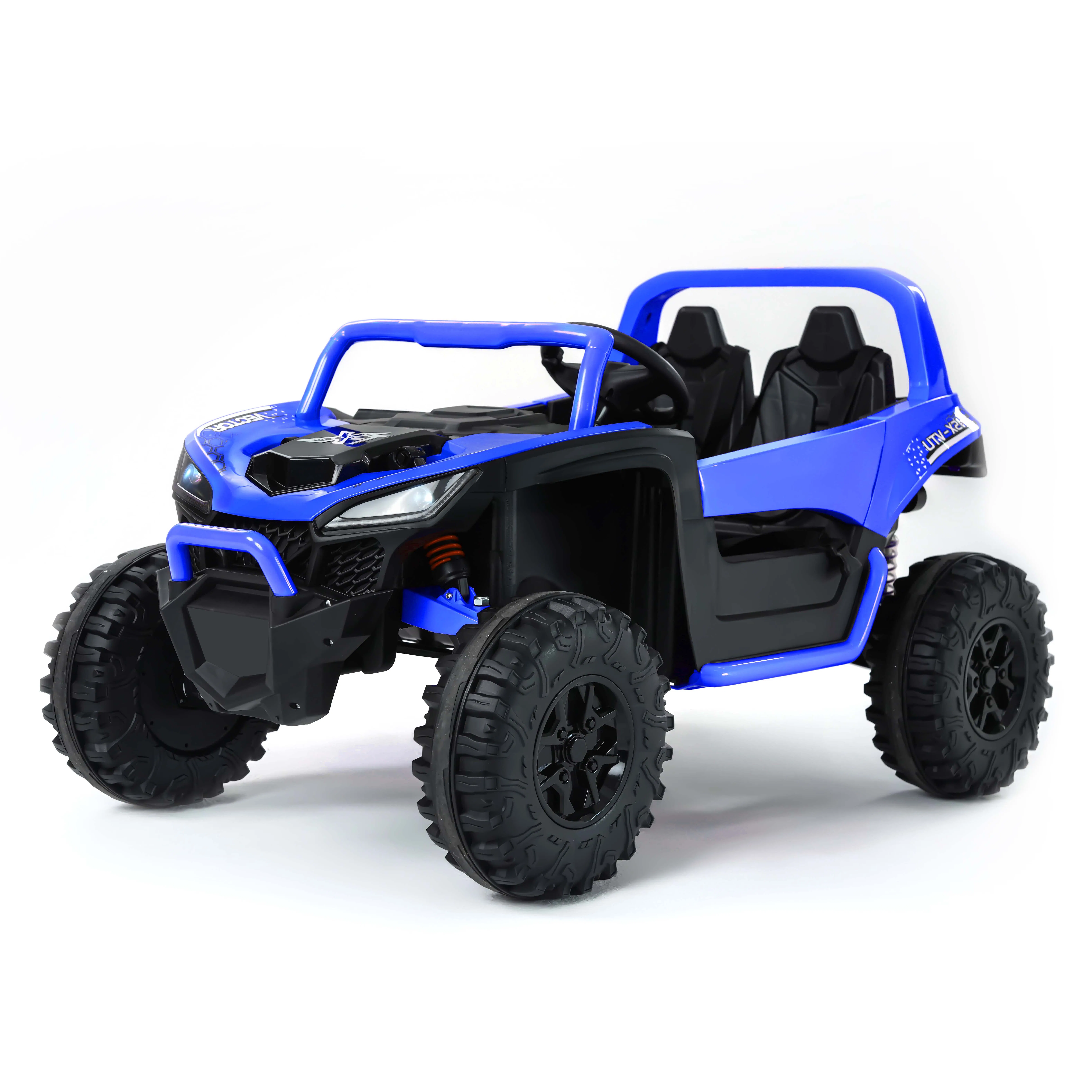 Pink Ride-on Car 2-Seater Kids UTV with Remote Control Fun