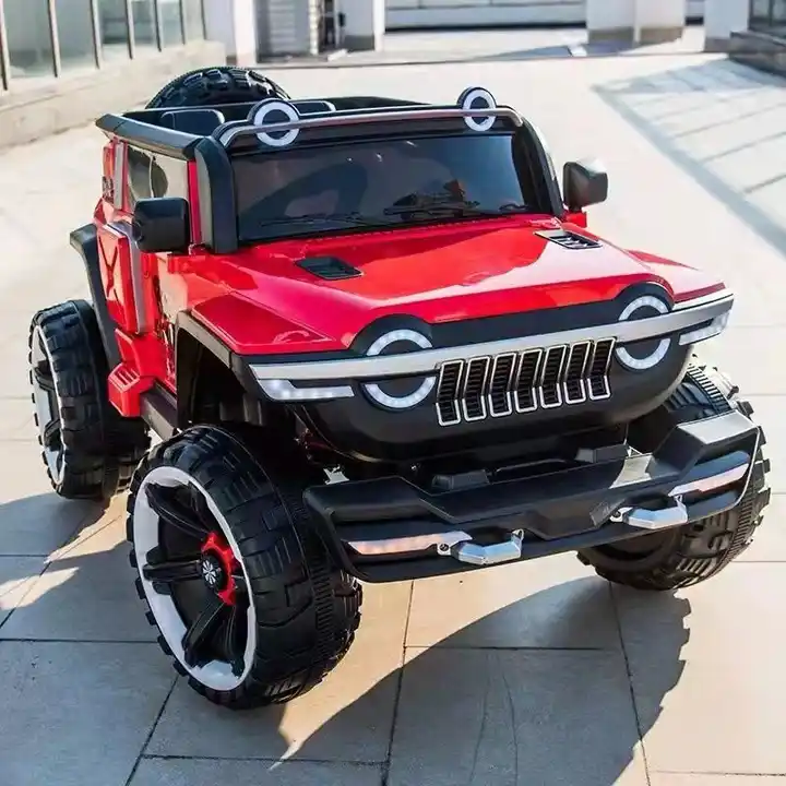 Wholesale New 12v Kids Ride-on Vehicle 24v Battery Plastic Pp Material Four Wheel Drive Genre Ride-on Cars